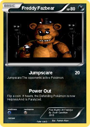 Pokemon Freddy Fazbear