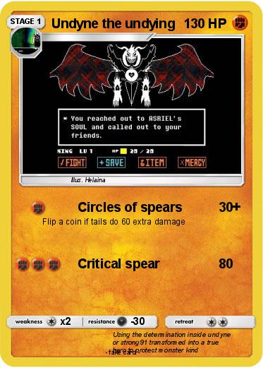 Pokemon Undyne the undying