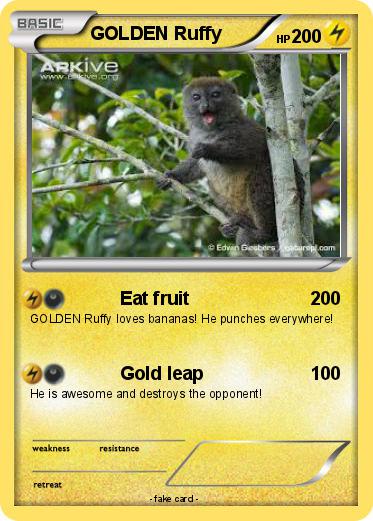 Pokemon GOLDEN Ruffy