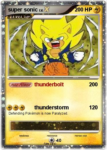 Pokemon super sonic