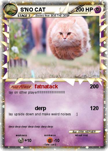 Pokemon S'NO CAT