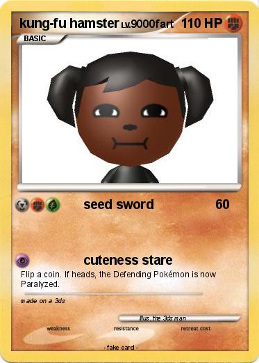 Pokemon kung-fu hamster