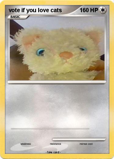 Pokemon vote if you love cats