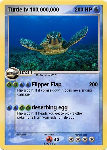 Pokemon Turtle lv 100,000,000