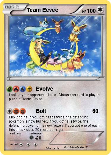 Pokemon Team Eevee