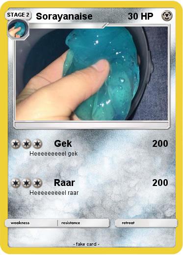 Pokemon Sorayanaise