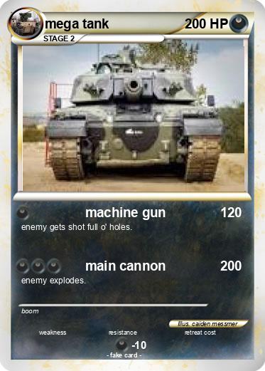 Pokemon mega tank