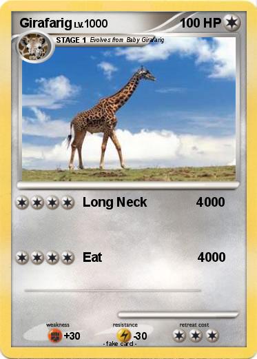 Pokemon Girafarig