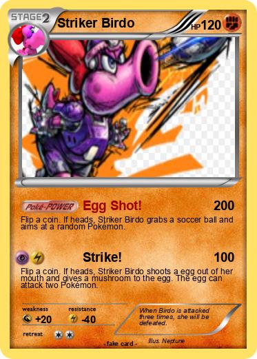 Pokemon Striker Birdo