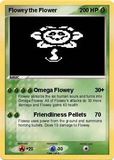 Pokemon Flowey the Flower