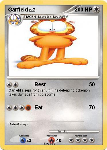 Pokemon Garfield