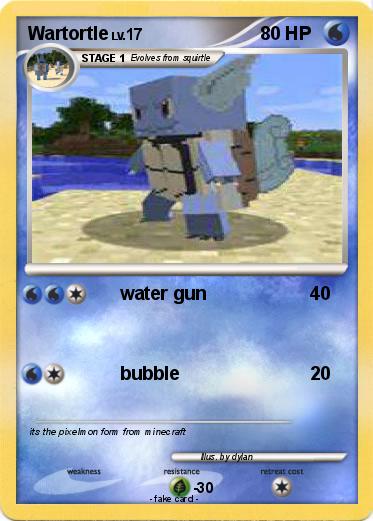 Pokemon Wartortle