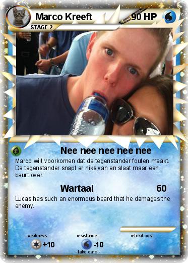 Pokemon Marco Kreeft