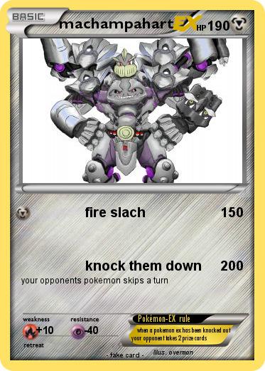 Pokemon machampahart
