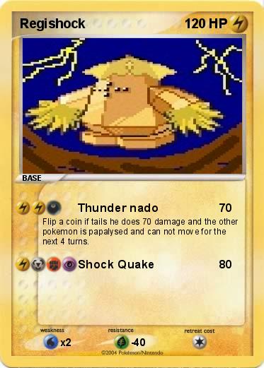 Pokemon Regishock