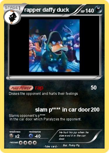 Pokemon rapper daffy duck
