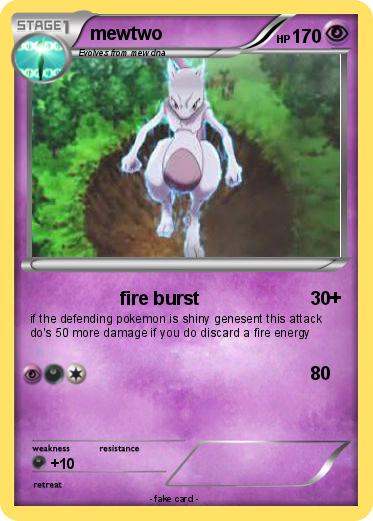 Pokemon mewtwo