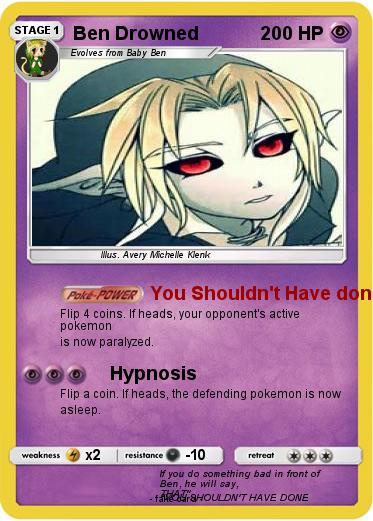 Pokemon Ben Drowned
