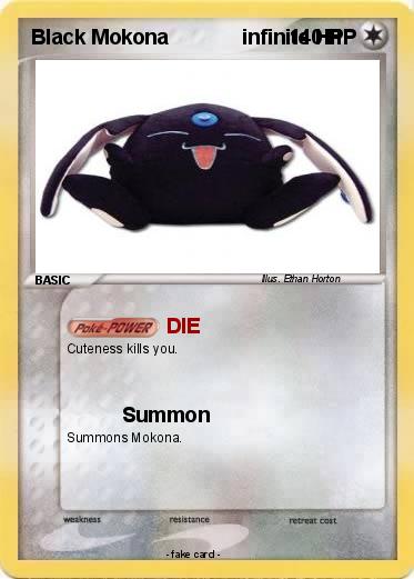 Pokemon Black Mokona             infinite HP