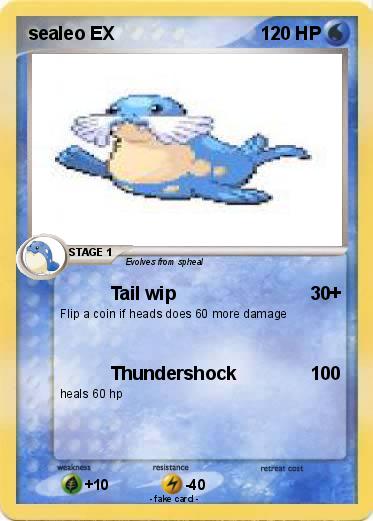 Pokemon sealeo EX