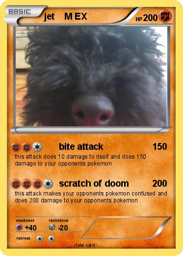 Pokemon jet    M EX