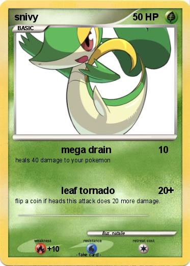 Pokemon snivy