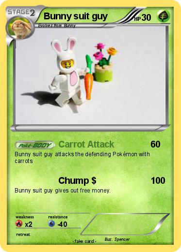 Pokemon Bunny suit guy