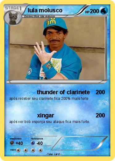 Pokemon lula molusco