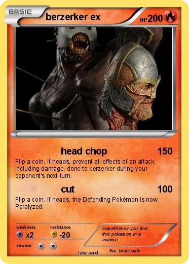 Pokemon berzerker ex