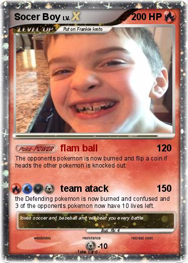 Pokemon Socer Boy
