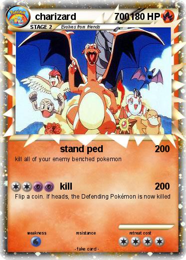 Pokemon charizard               700
