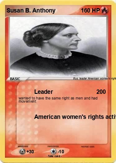 Pokemon Susan B. Anthony