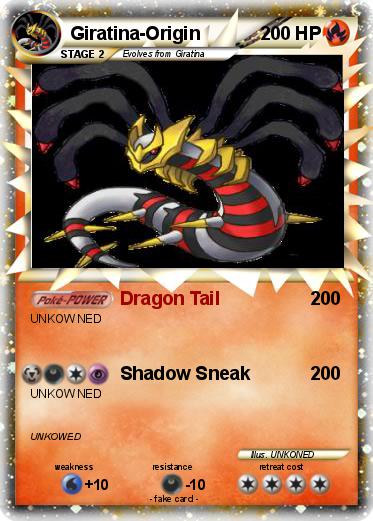 Pokemon Giratina-Origin