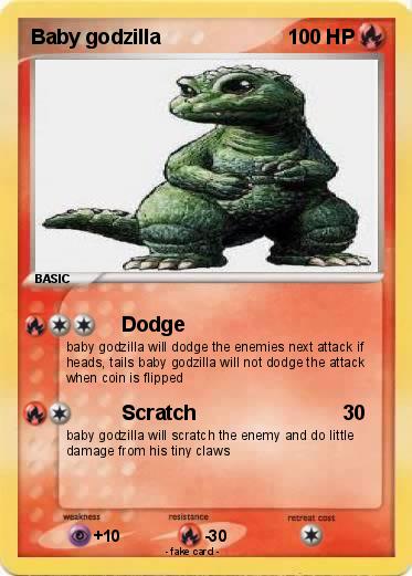 Pokemon Baby godzilla