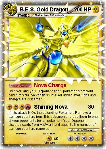 Pokemon B.E.S. Gold Dragon