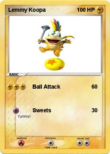 Pokemon Lemmy Koopa
