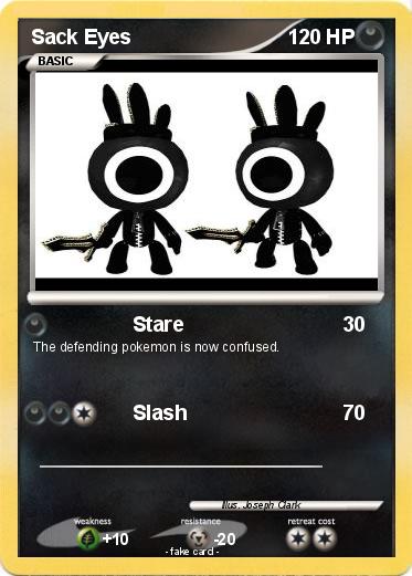 Pokemon Sack Eyes