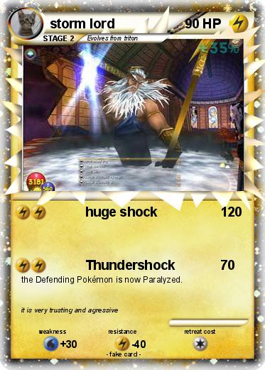 Pokemon storm lord
