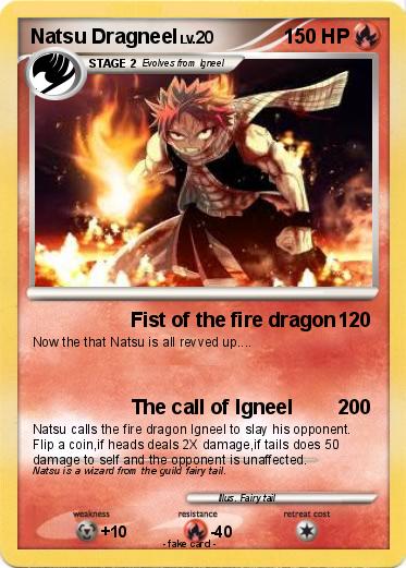 Pokemon Natsu Dragneel