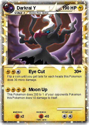 Pokemon Darkrai Y