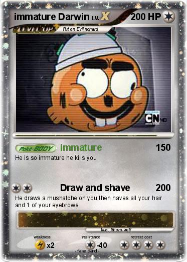 Pokemon immature Darwin