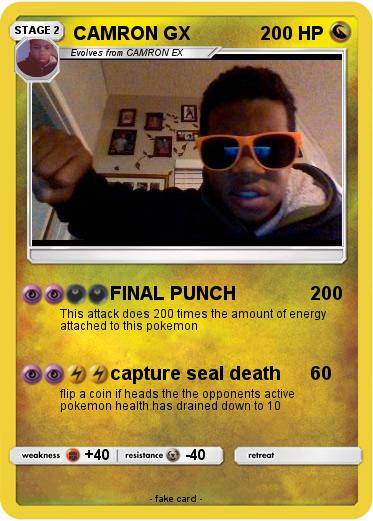 Pokemon CAMRON GX
