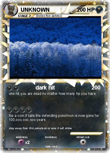 Pokemon UNKNOWN
