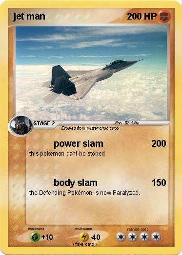 Pokemon jet man