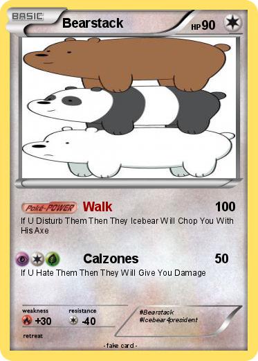 Pokemon Bearstack