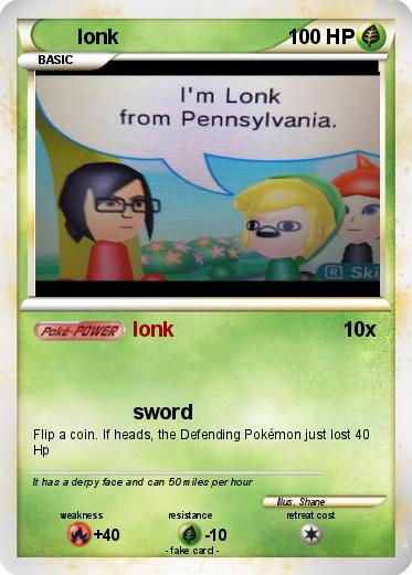 Pokemon lonk
