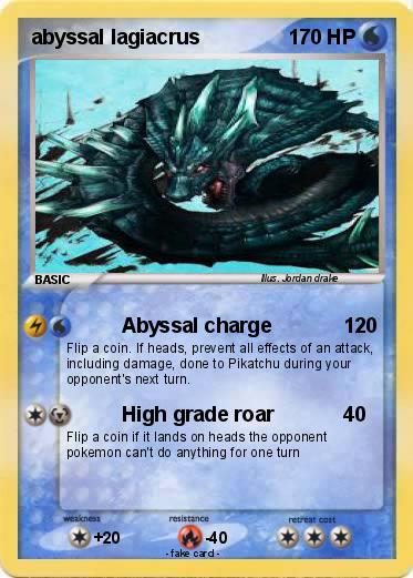 Pokemon abyssal lagiacrus