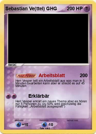 Pokemon Sebastian Ve(ttel) GHG