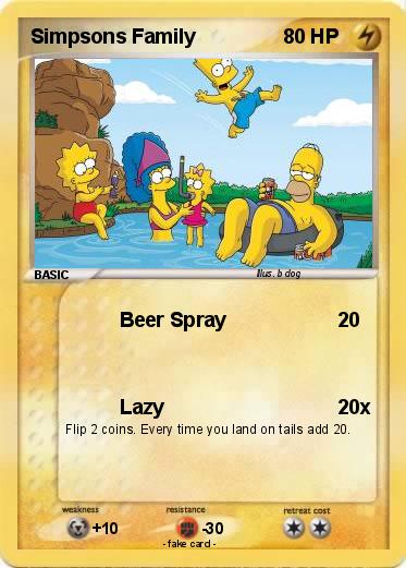 Pokemon Simpsons Family