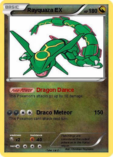 Pokemon Rayquaza EX